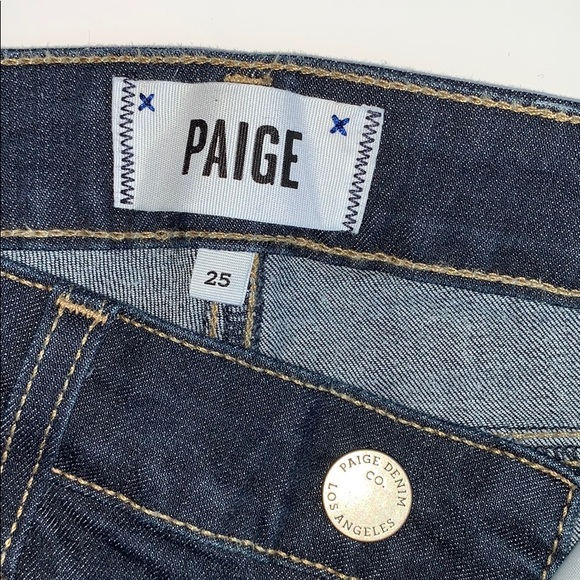 PAIGE Kylie Crop Skinny Jeans Size 25 - Picture 5 of 8